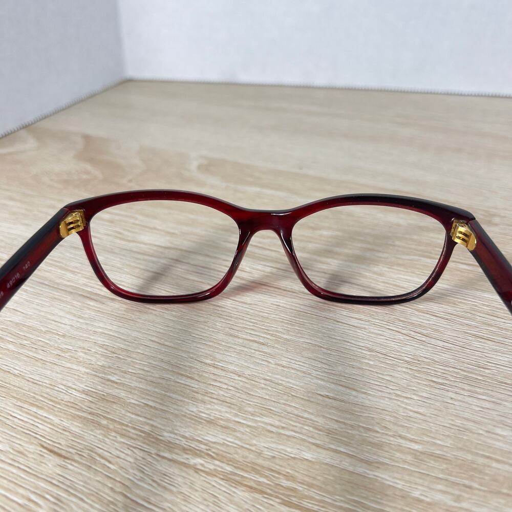 Oliver Peoples OV5194 1053 Follies Eyeglasses Red Frames Only 49-16-140 Italy - Picture 9 of 10